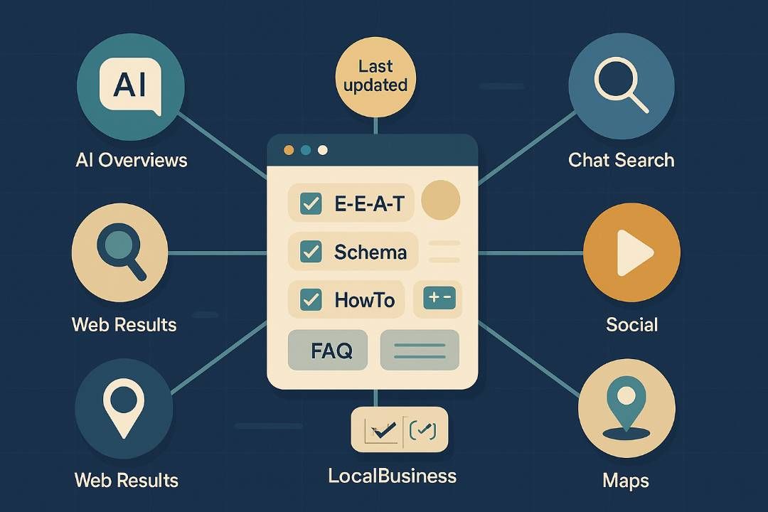 AI Overviews & Conversational Search: How to Get Cited in 2025