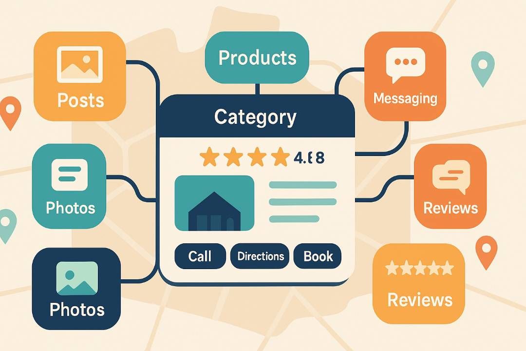 Google Business Profile Power Stack 2025: Posts, Products, Q&A & Messaging